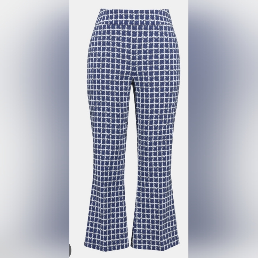 Joseph Ribkoff "The Broadmoor" Geometric Print Flare Pants